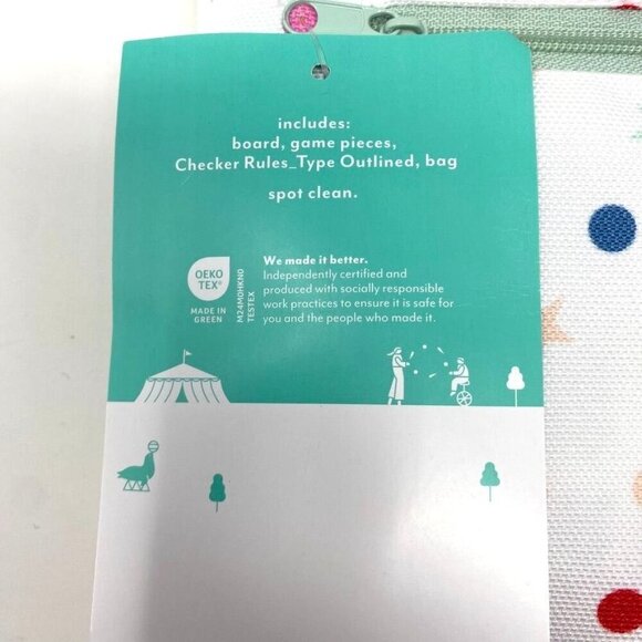 Target Checkerboard Tic-Tac-Toe Kids' Interactive Play 2-in-1 Board Game Set - Picture 5 of 6